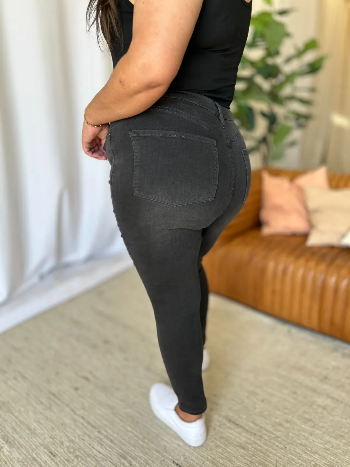 Hazel Blues® |  RFM High Rise Tummy Control Skinny Jeans