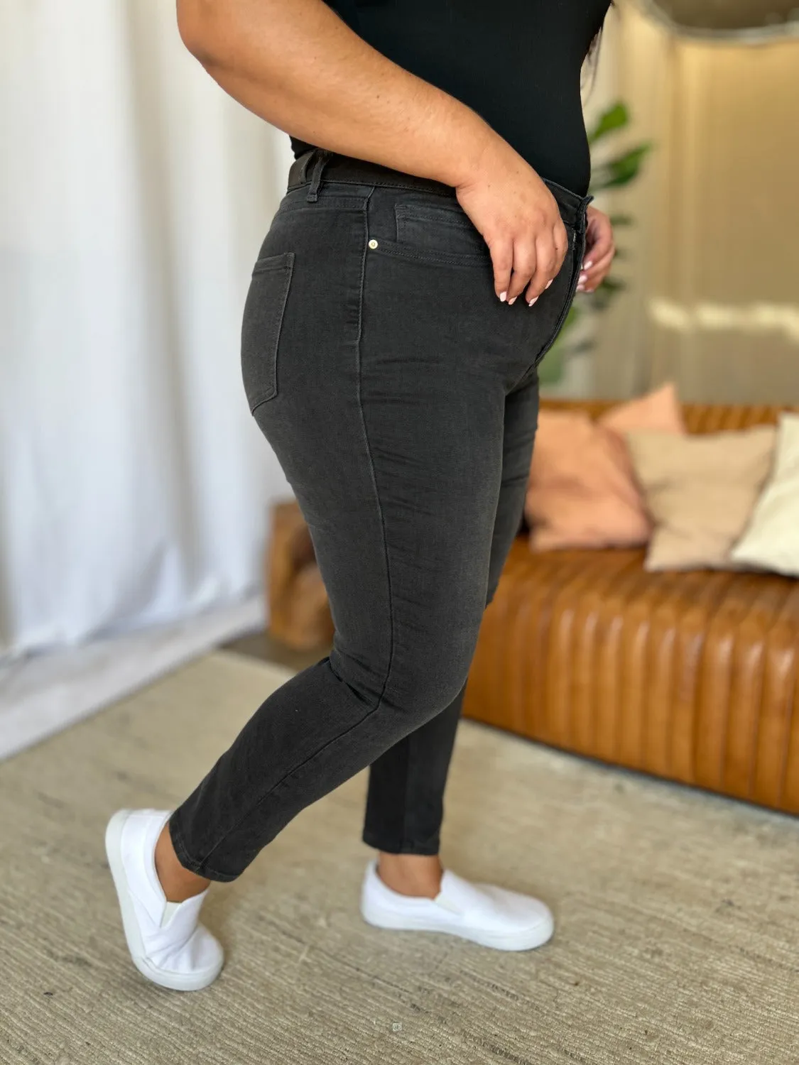 Hazel Blues® |  RFM High Rise Tummy Control Skinny Jeans