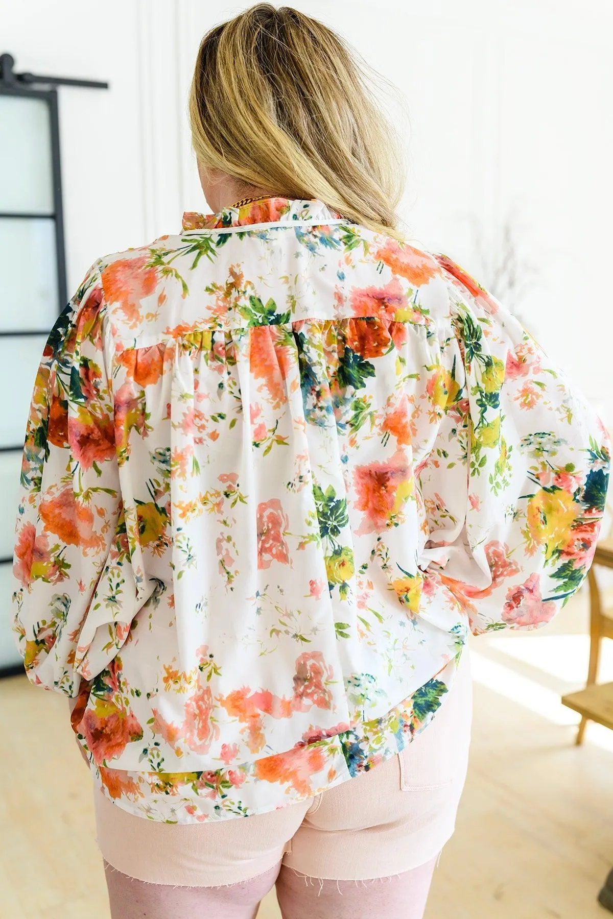 Hazel Blues® | Spring Haiku Floral Blouse