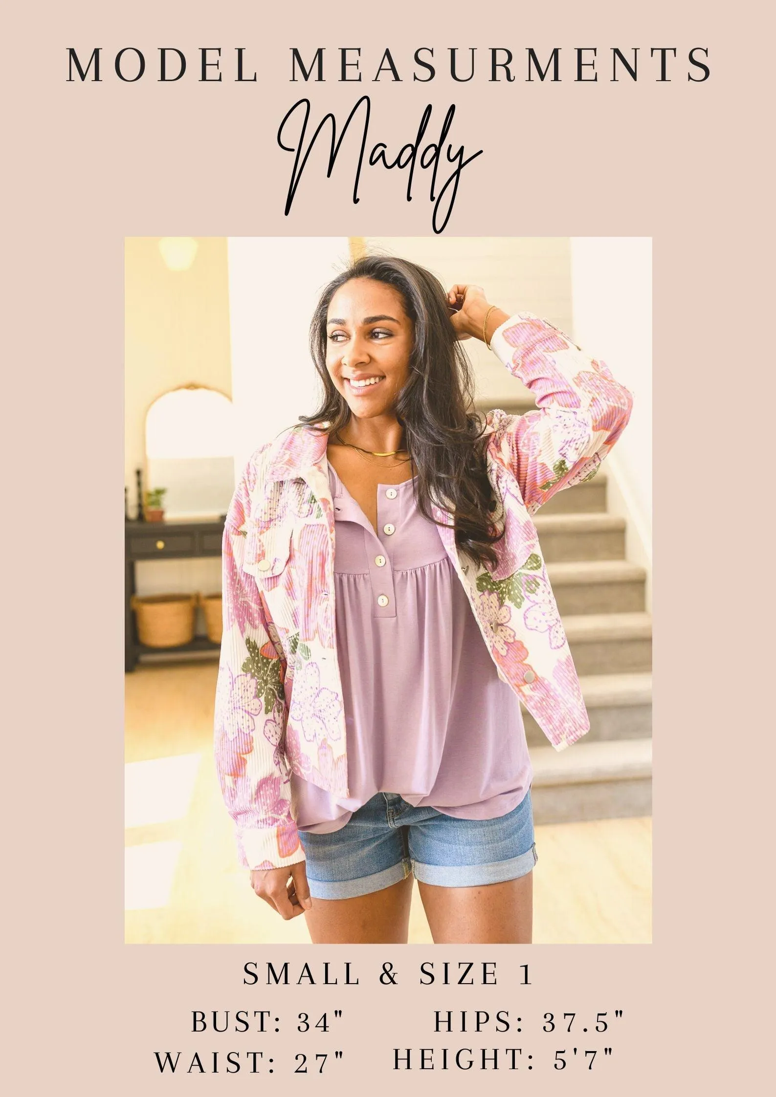 Hazel Blues® | Spring Haiku Floral Blouse