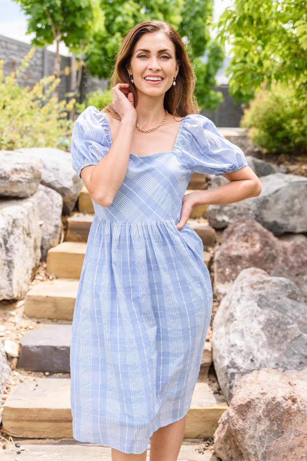 Hazel Blues® |  Top of The Class Dress