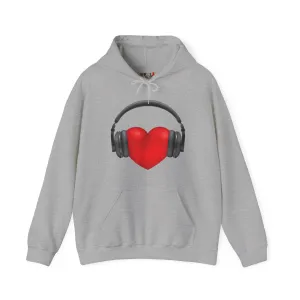 Heart Music Heavy Blend Unisex Hoodie