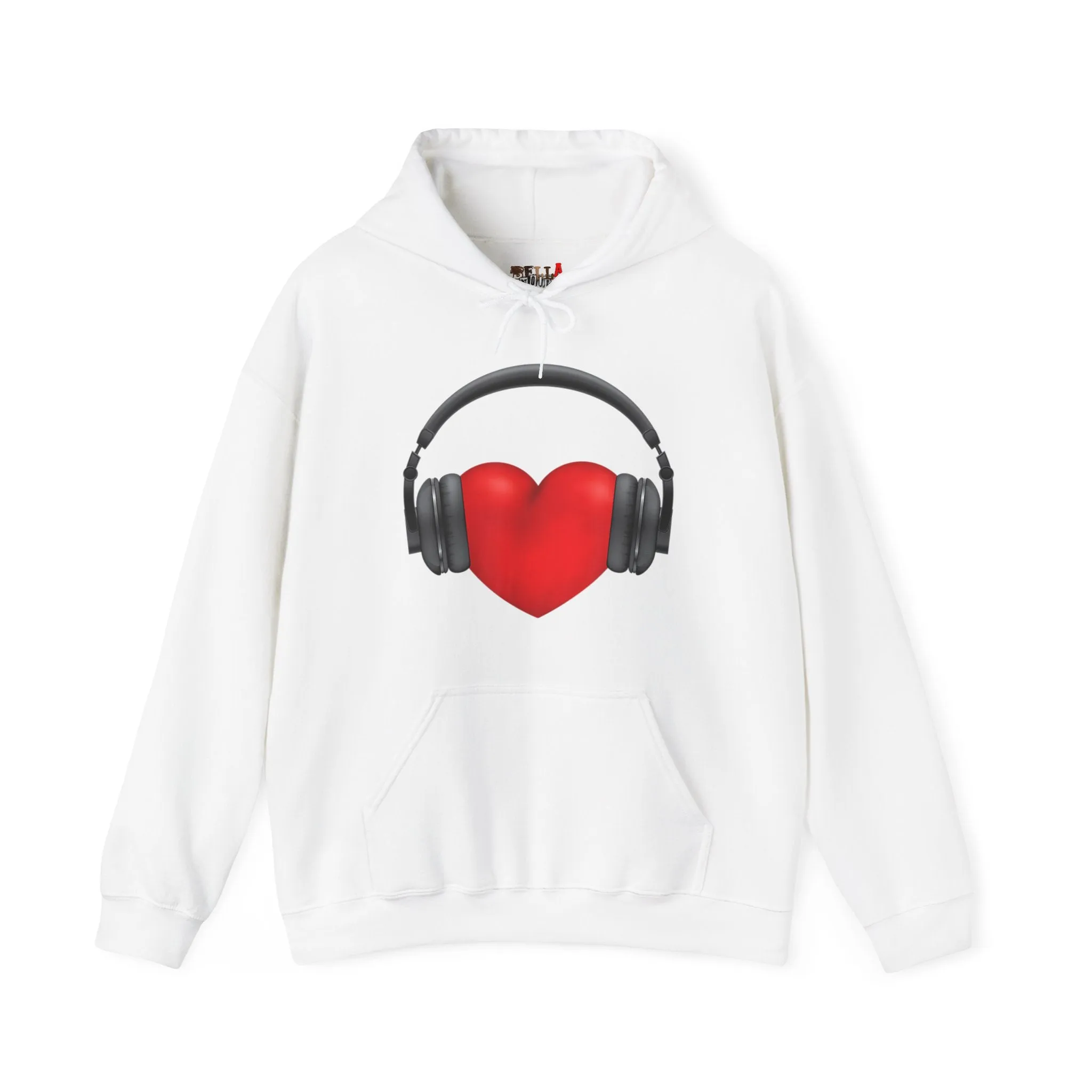 Heart Music Heavy Blend Unisex Hoodie