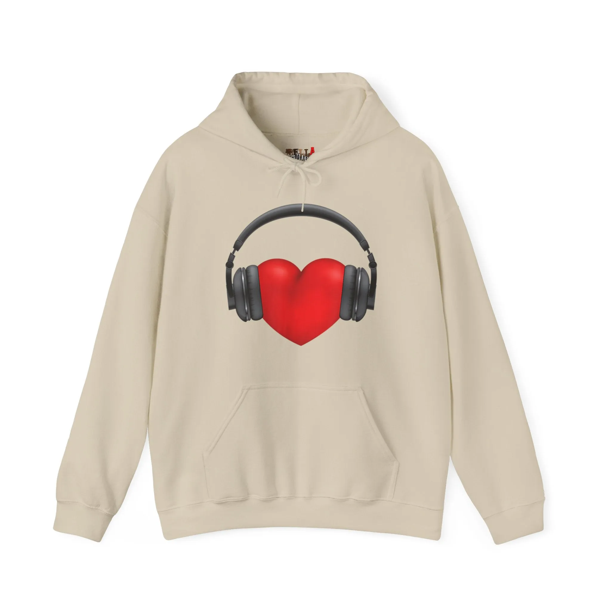 Heart Music Heavy Blend Unisex Hoodie