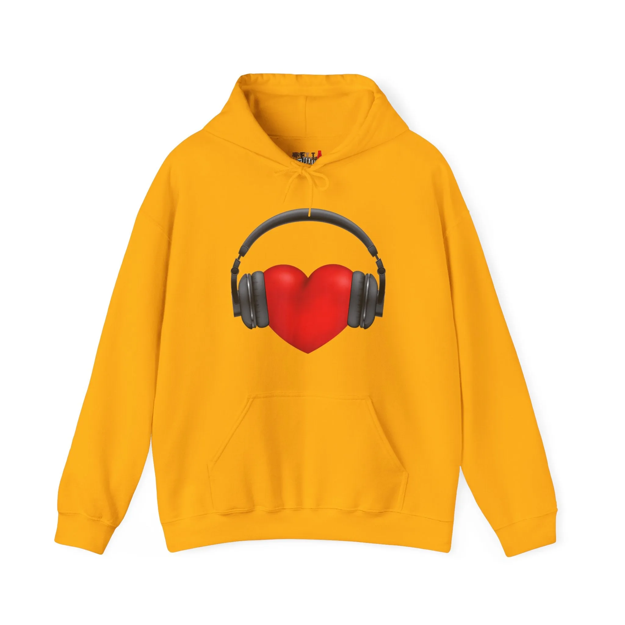 Heart Music Heavy Blend Unisex Hoodie