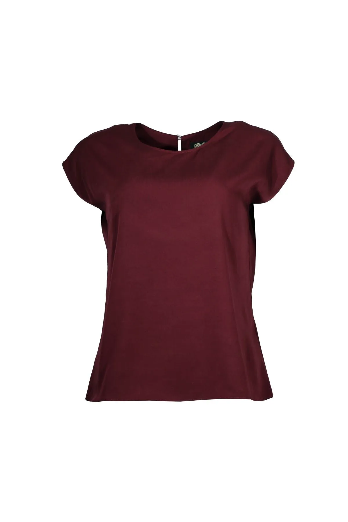 Helena Tee Claret in Tencel