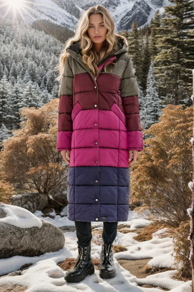 Helsinki Ivy long winter coat