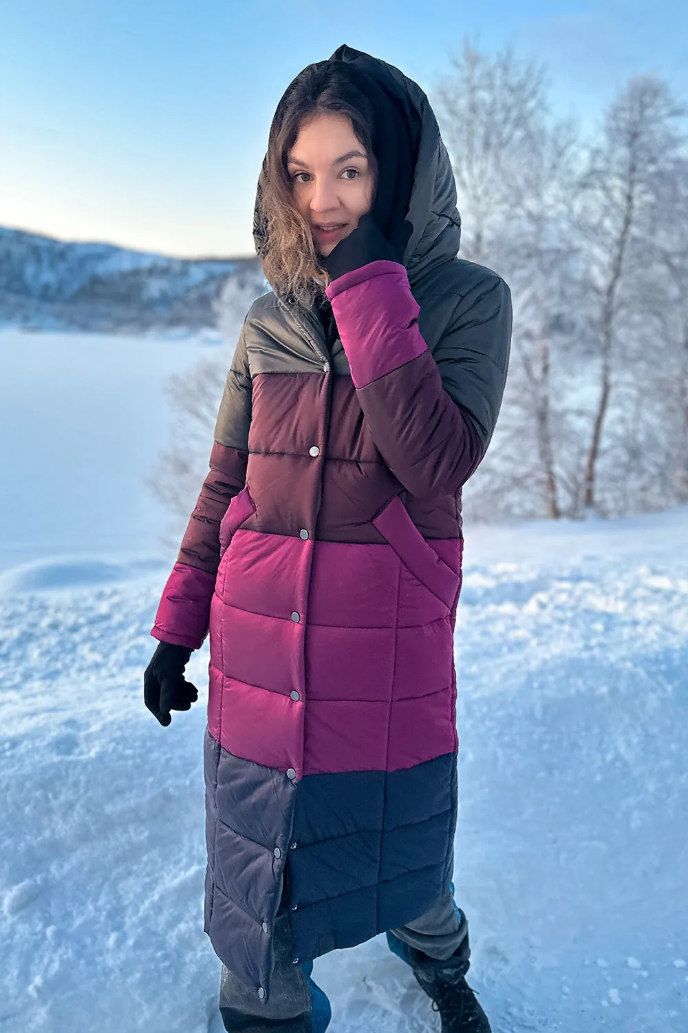 Helsinki Ivy long winter coat
