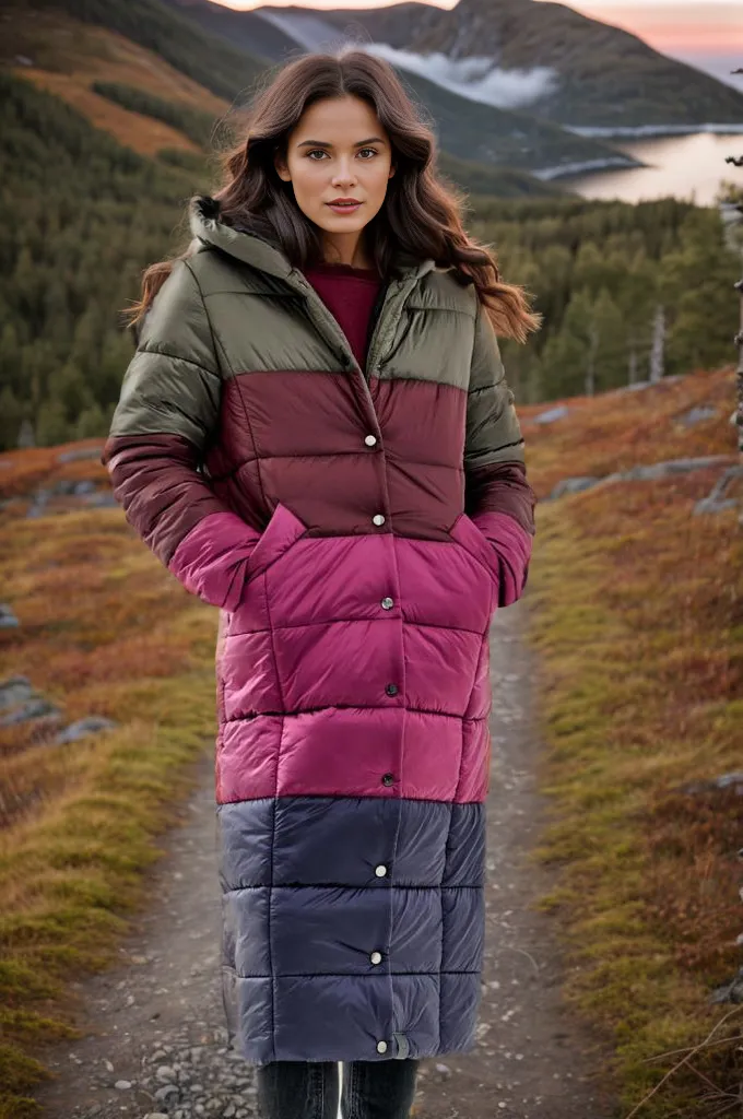Helsinki Ivy long winter coat