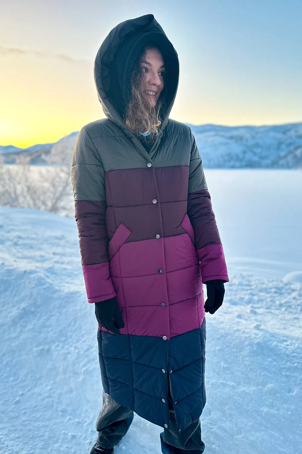 Helsinki Ivy long winter coat