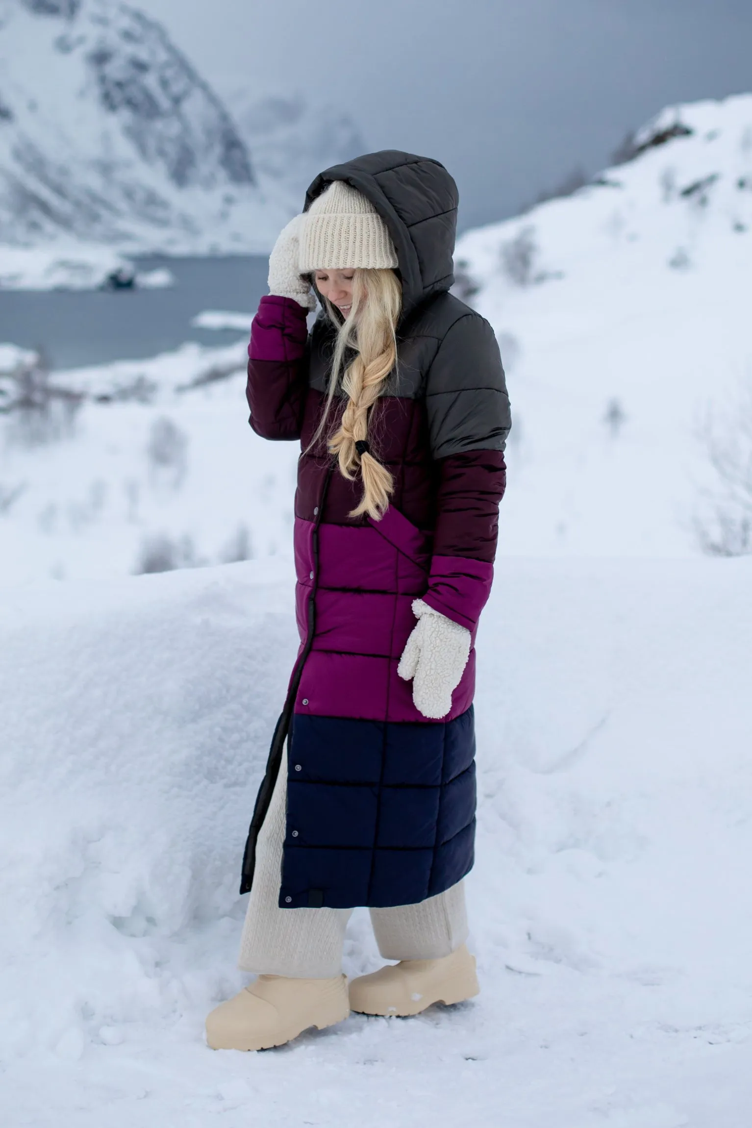 Helsinki Ivy long winter coat