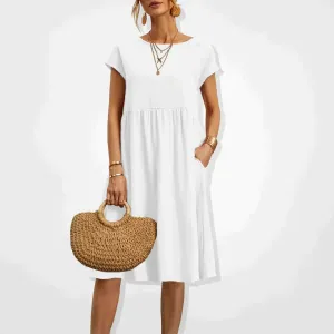 Hestia® | Comfortable Flowy Midi Dress