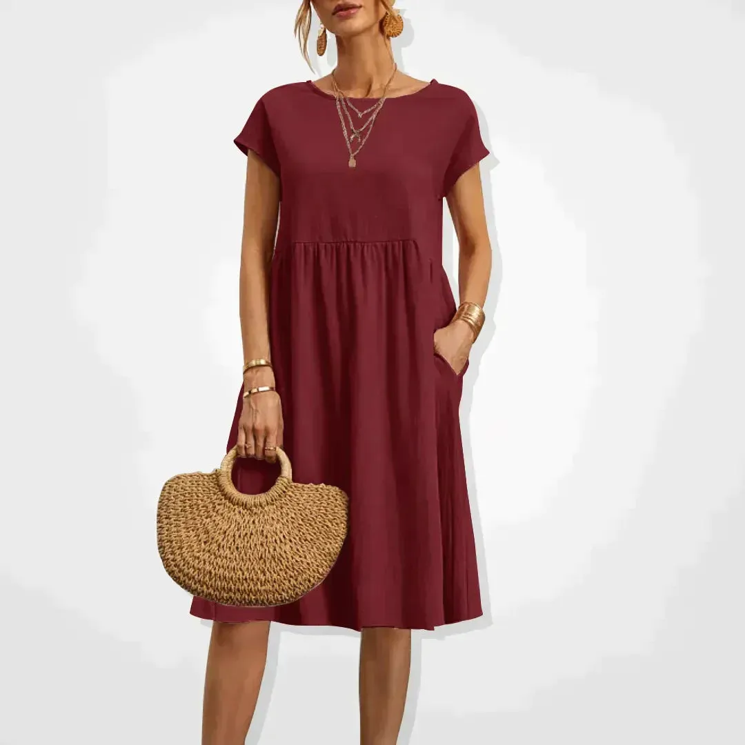 Hestia® | Comfortable Flowy Midi Dress