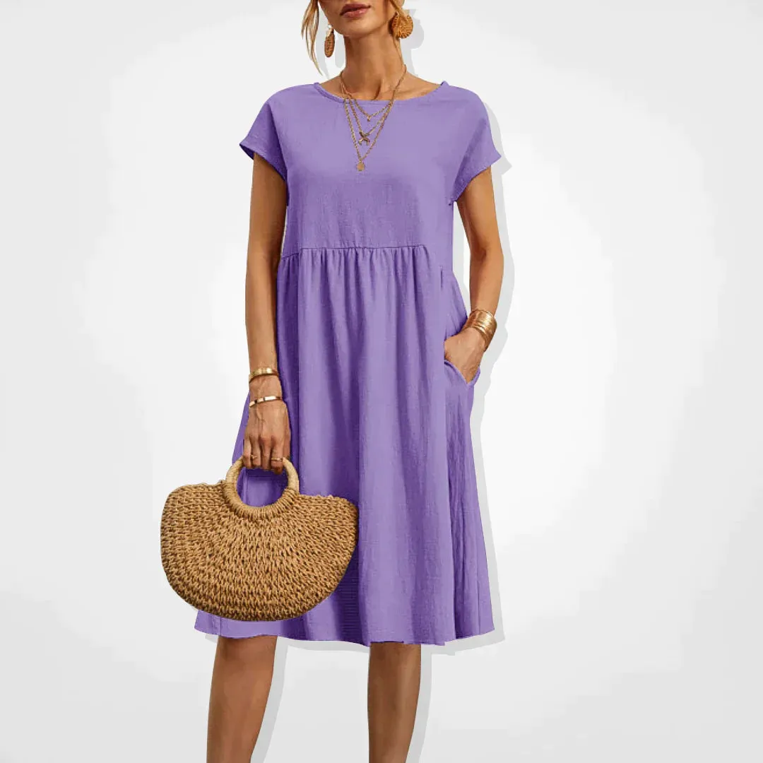 Hestia® | Comfortable Flowy Midi Dress