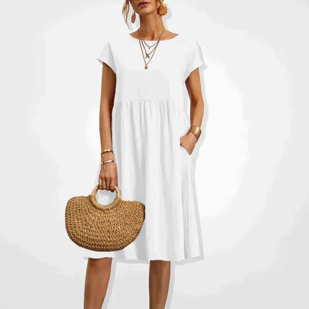 Hestia® | Comfortable Flowy Midi Dress