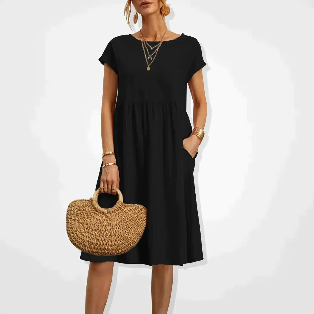 Hestia® | Comfortable Flowy Midi Dress