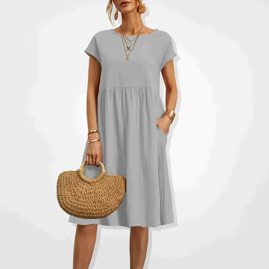Hestia® | Comfortable Flowy Midi Dress