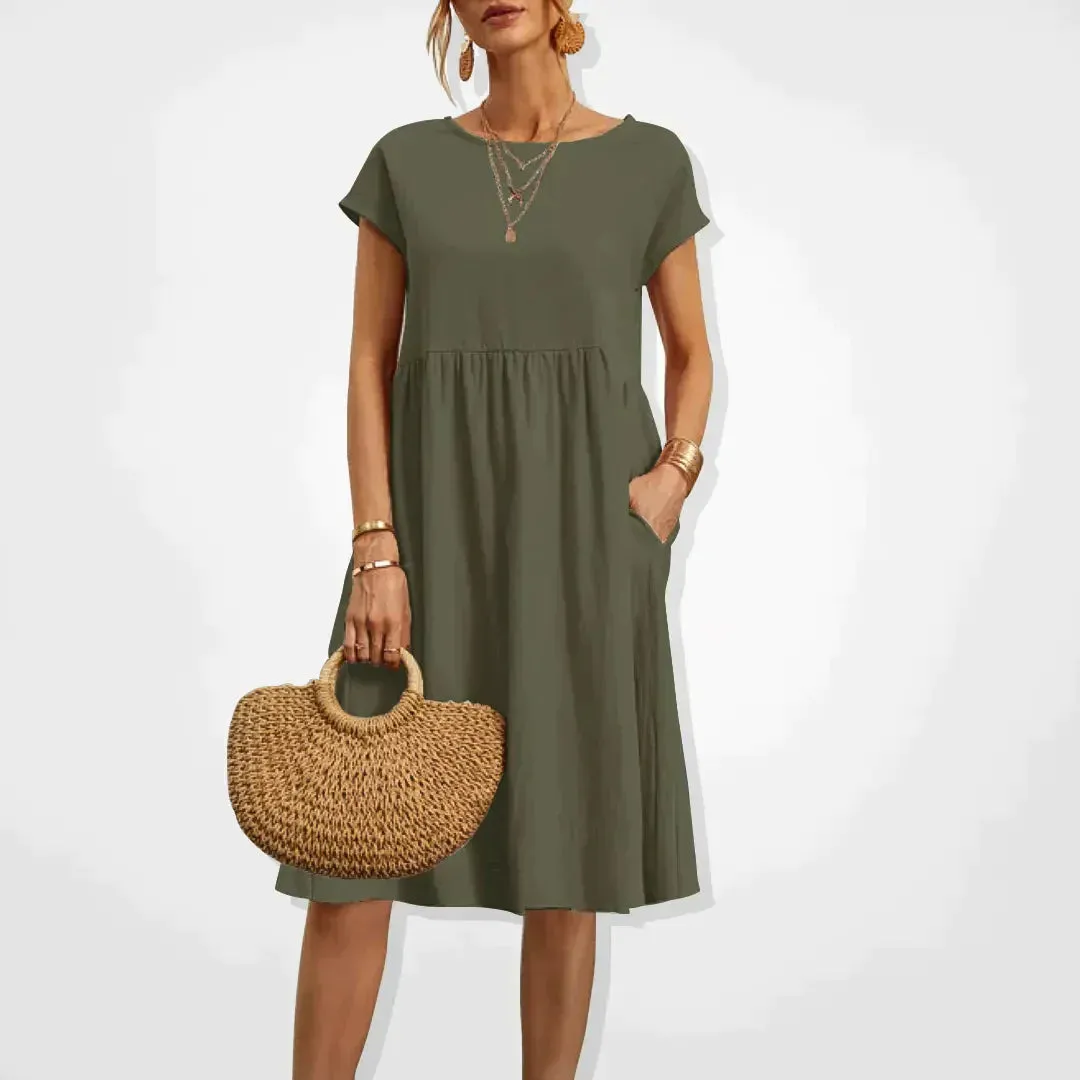 Hestia® | Comfortable Flowy Midi Dress