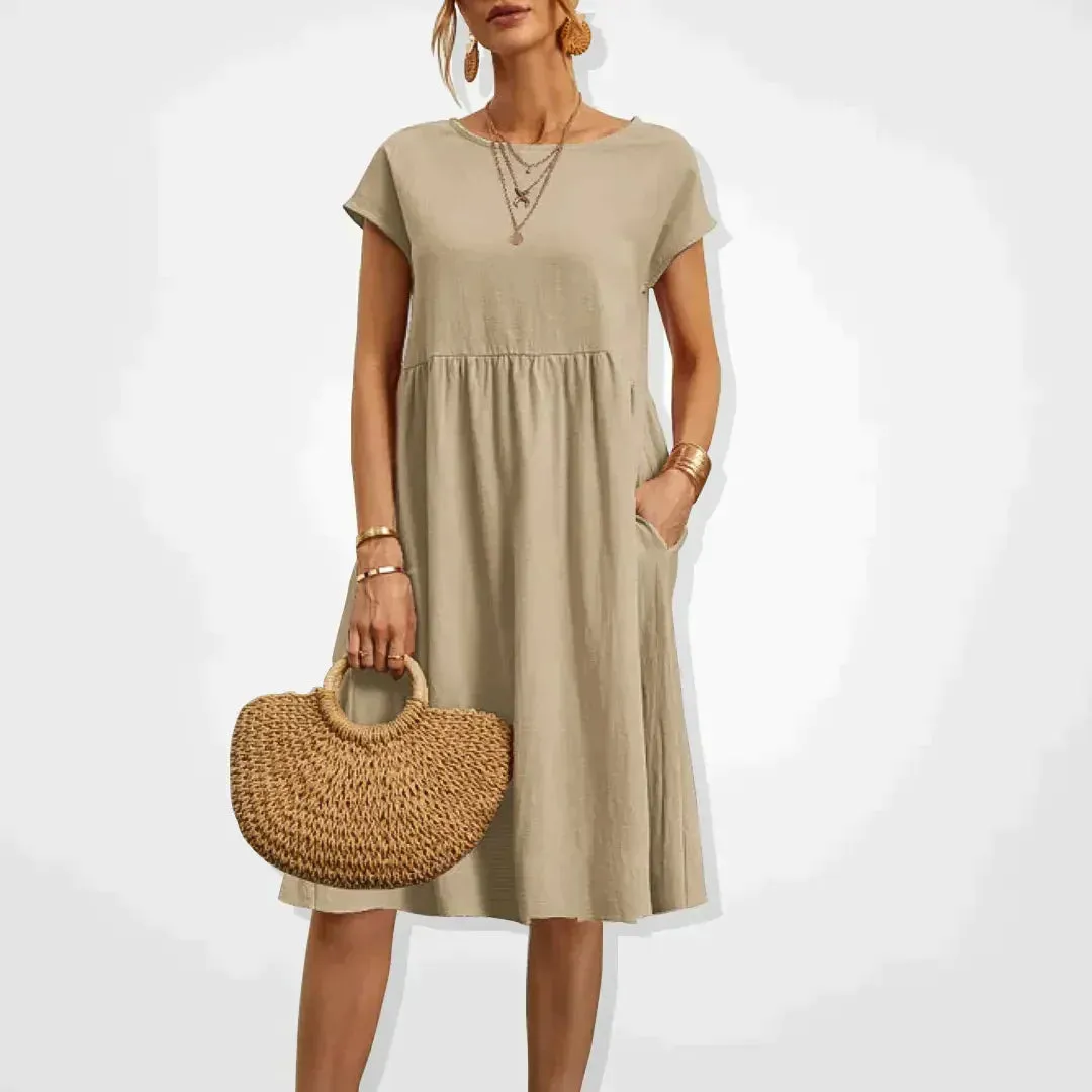 Hestia® | Comfortable Flowy Midi Dress