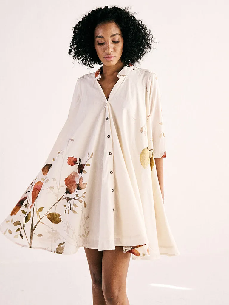 Hibiscus Swing Dress