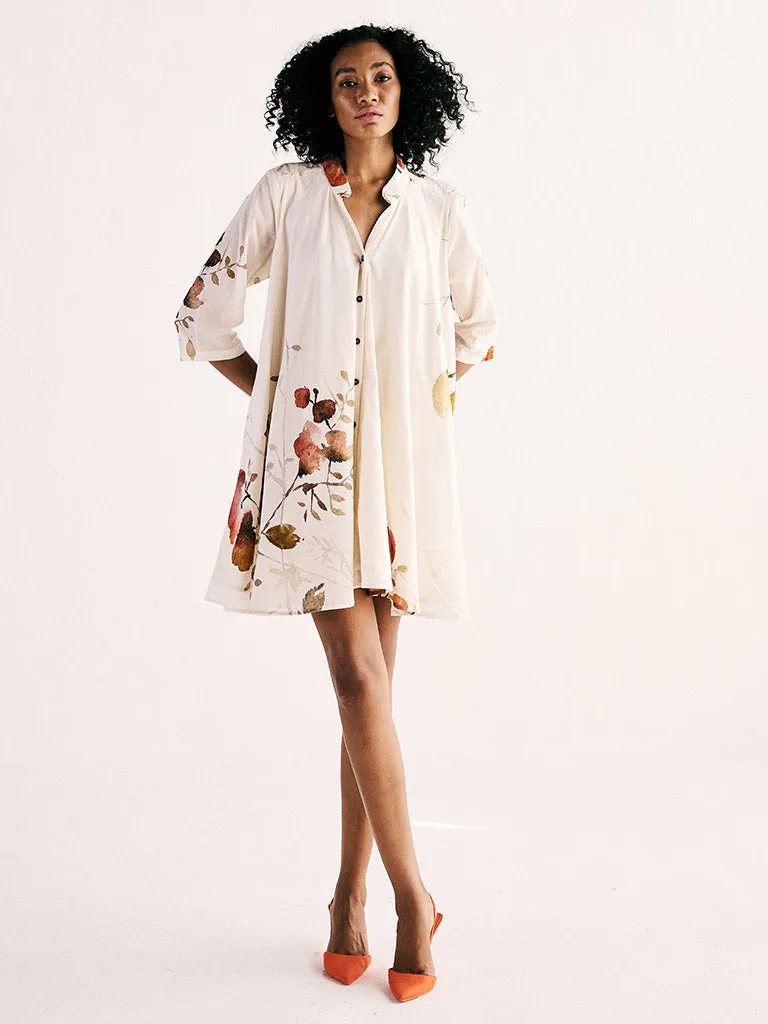 Hibiscus Swing Dress