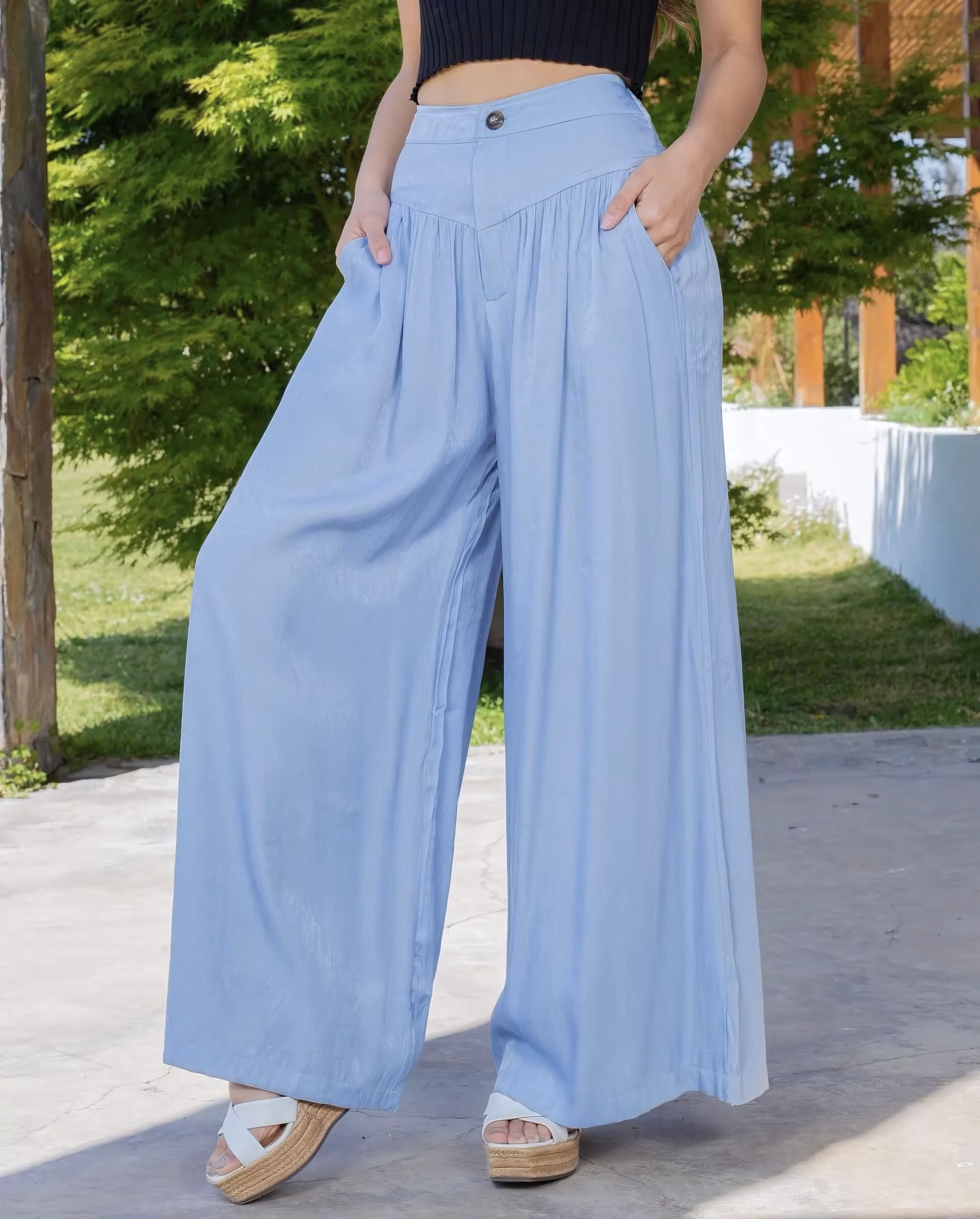 High Waist Autumn Long Wide Leg Loose Jeans