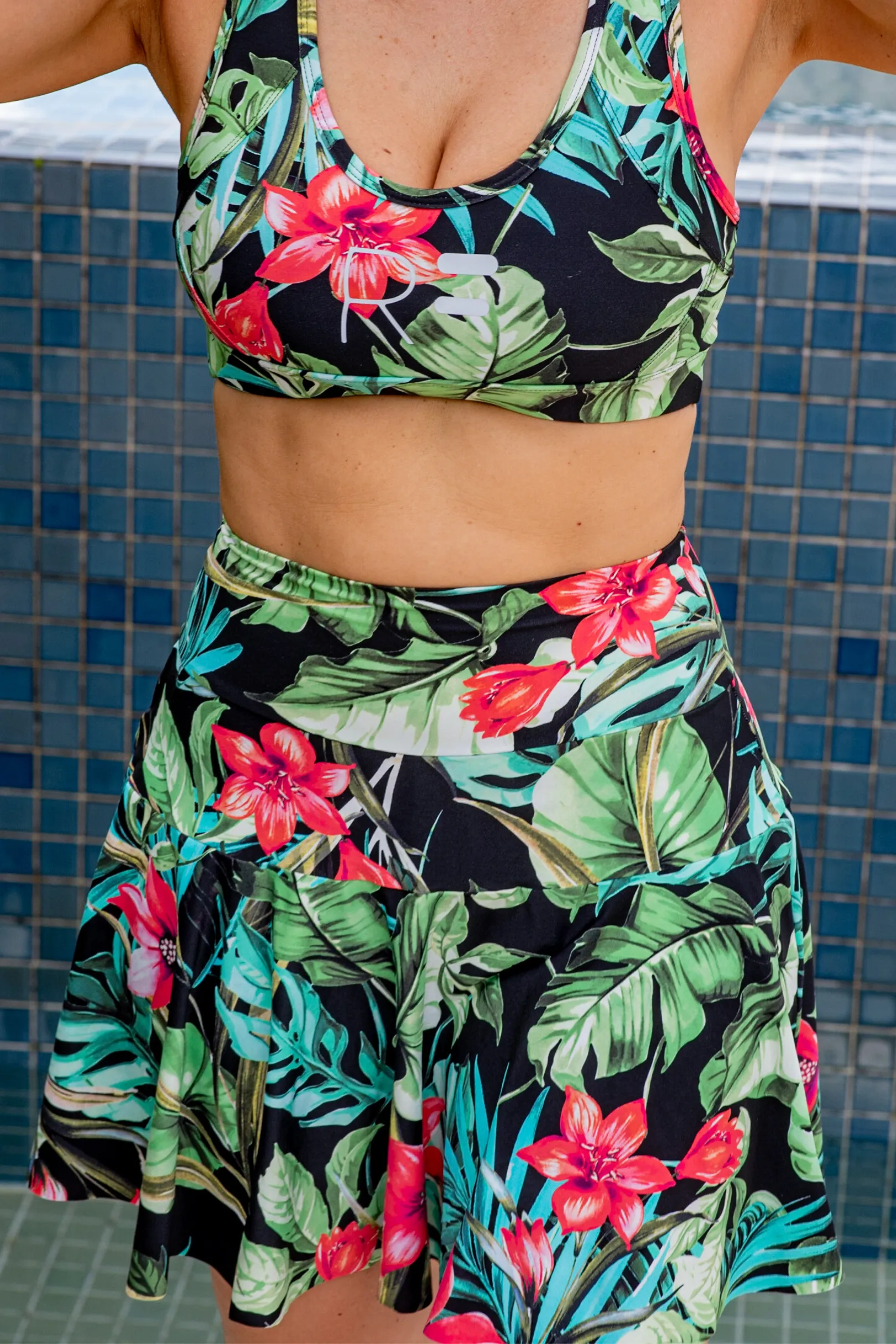 High Waist Saskia Skort - Freedom