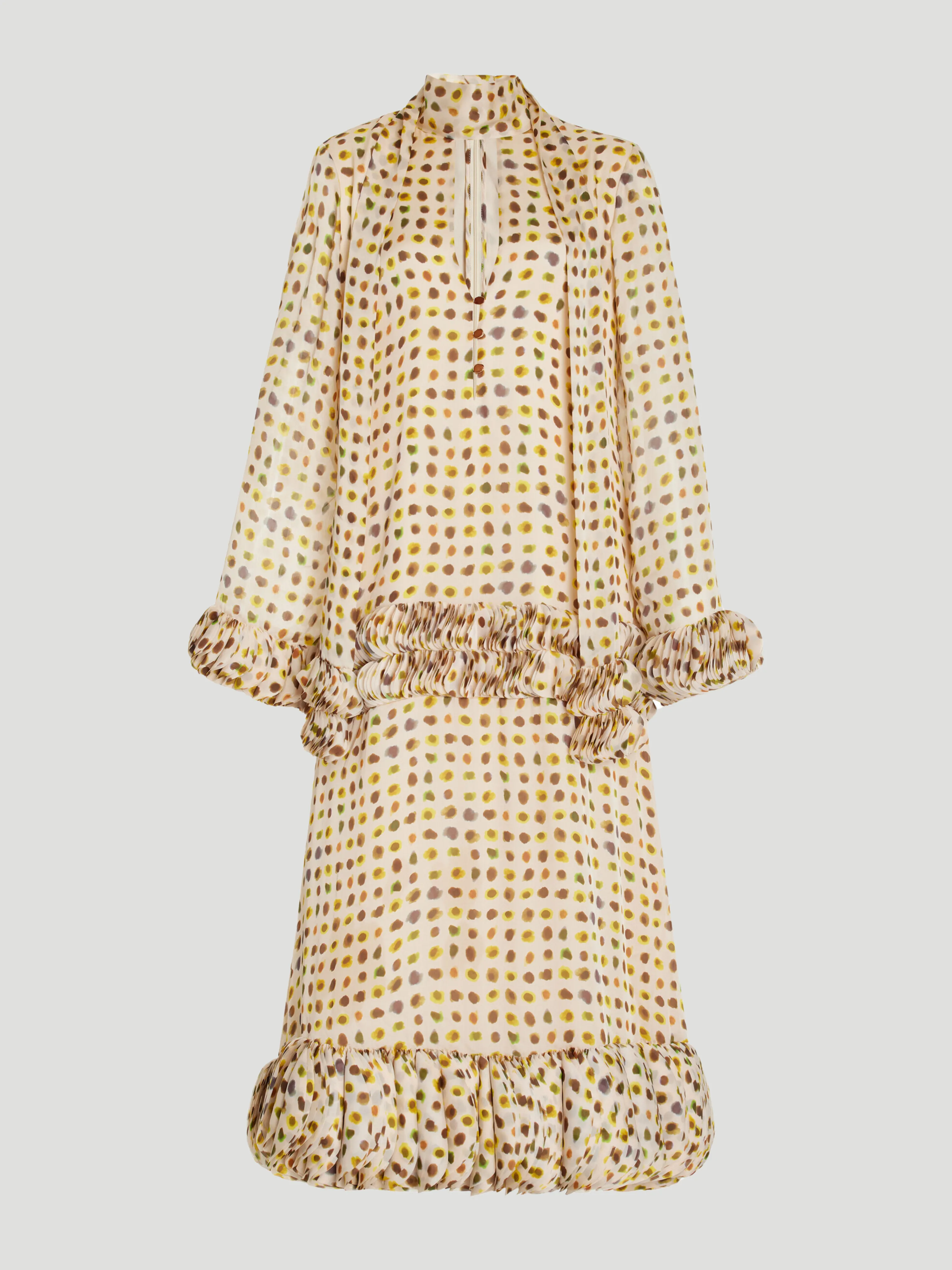 Hilana Painted Dot Dress