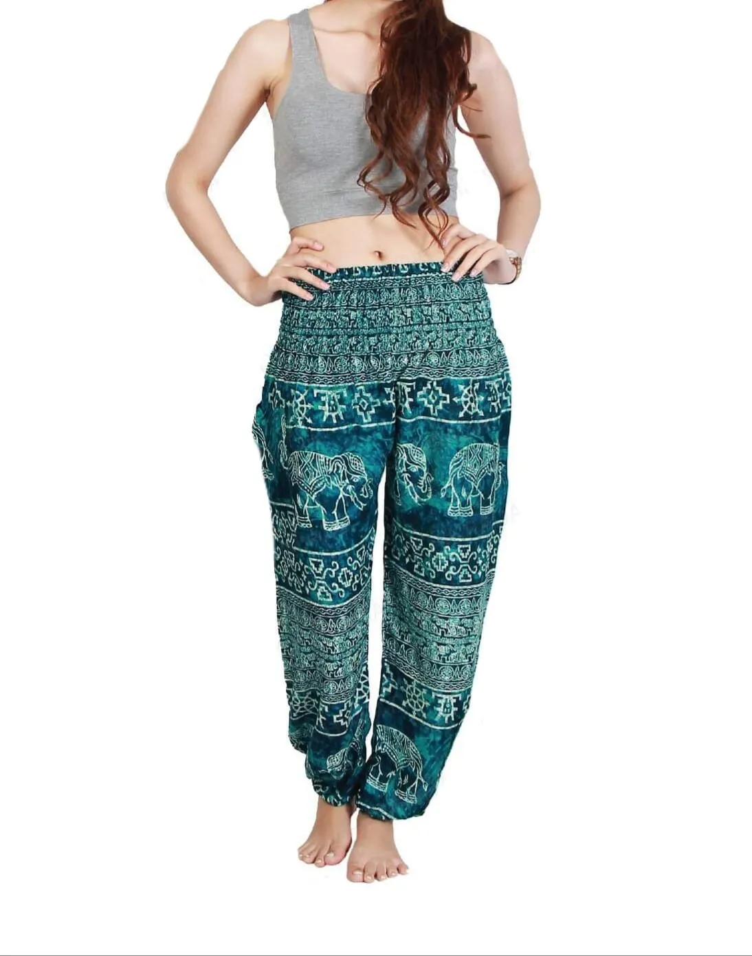 Hippie pants, Boho pants, Thai Harem Pants, Bohemian women harem pants