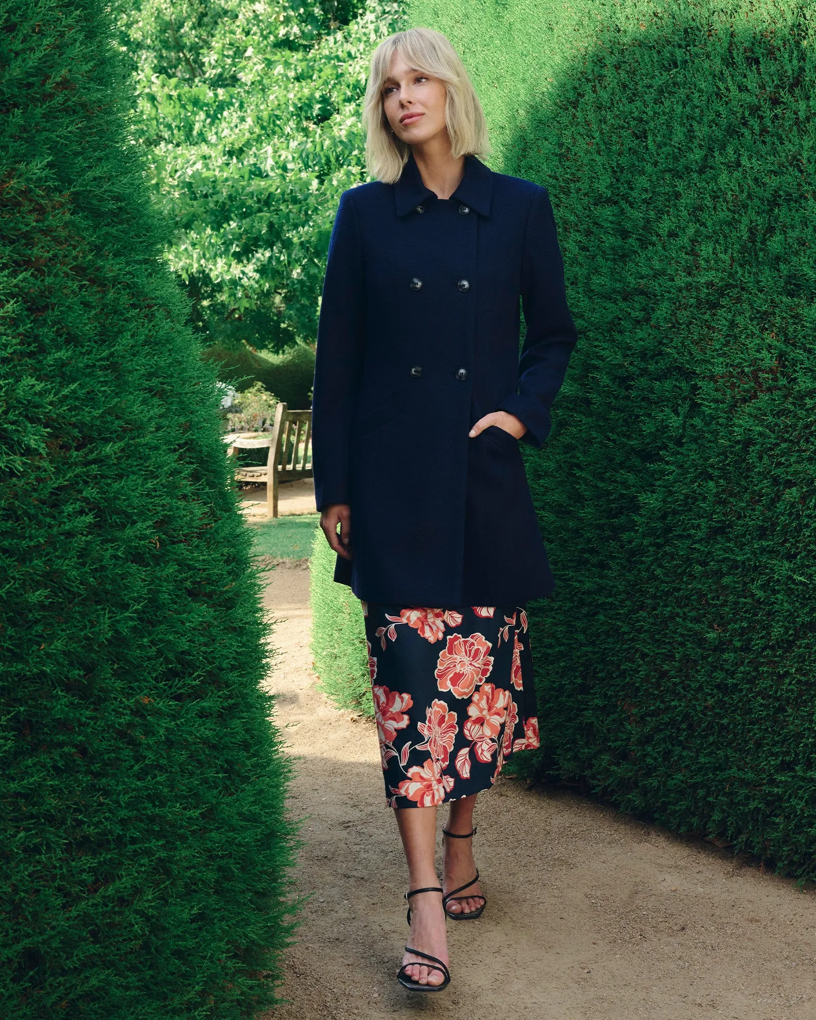 Homeland High Neck Coat