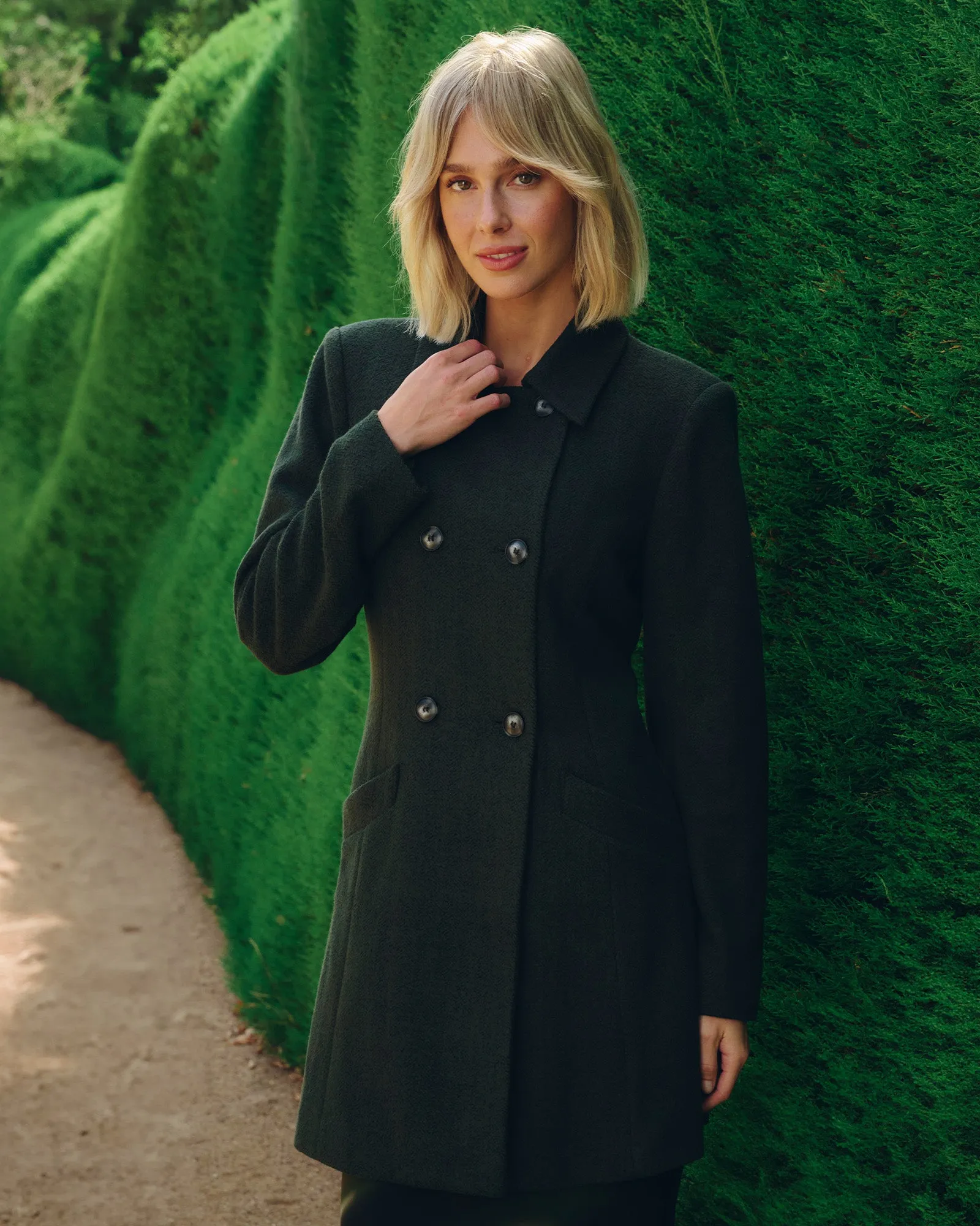 Homeland High Neck Coat