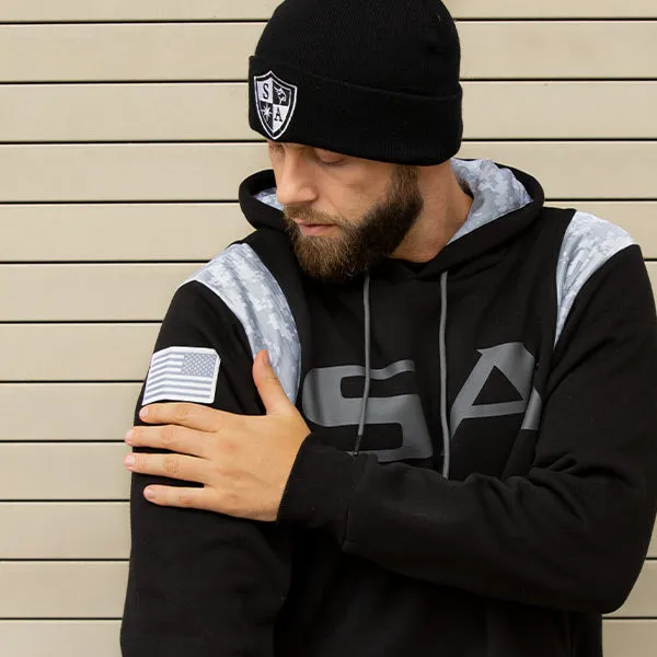 HONOR HOODIE   | 3 FLEECE FACE SHIELDS®