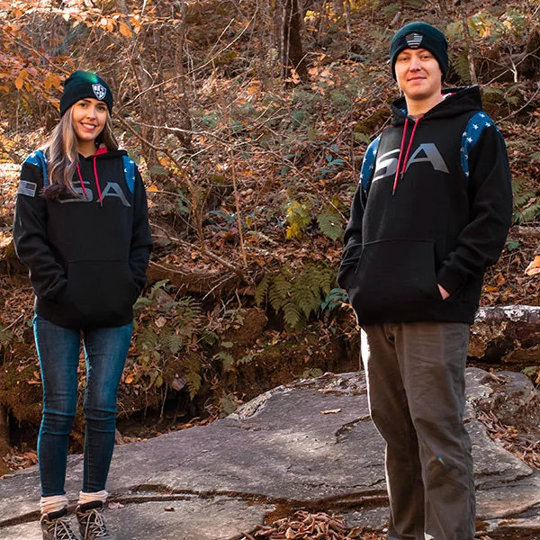HONOR HOODIE   | 3 FLEECE FACE SHIELDS®