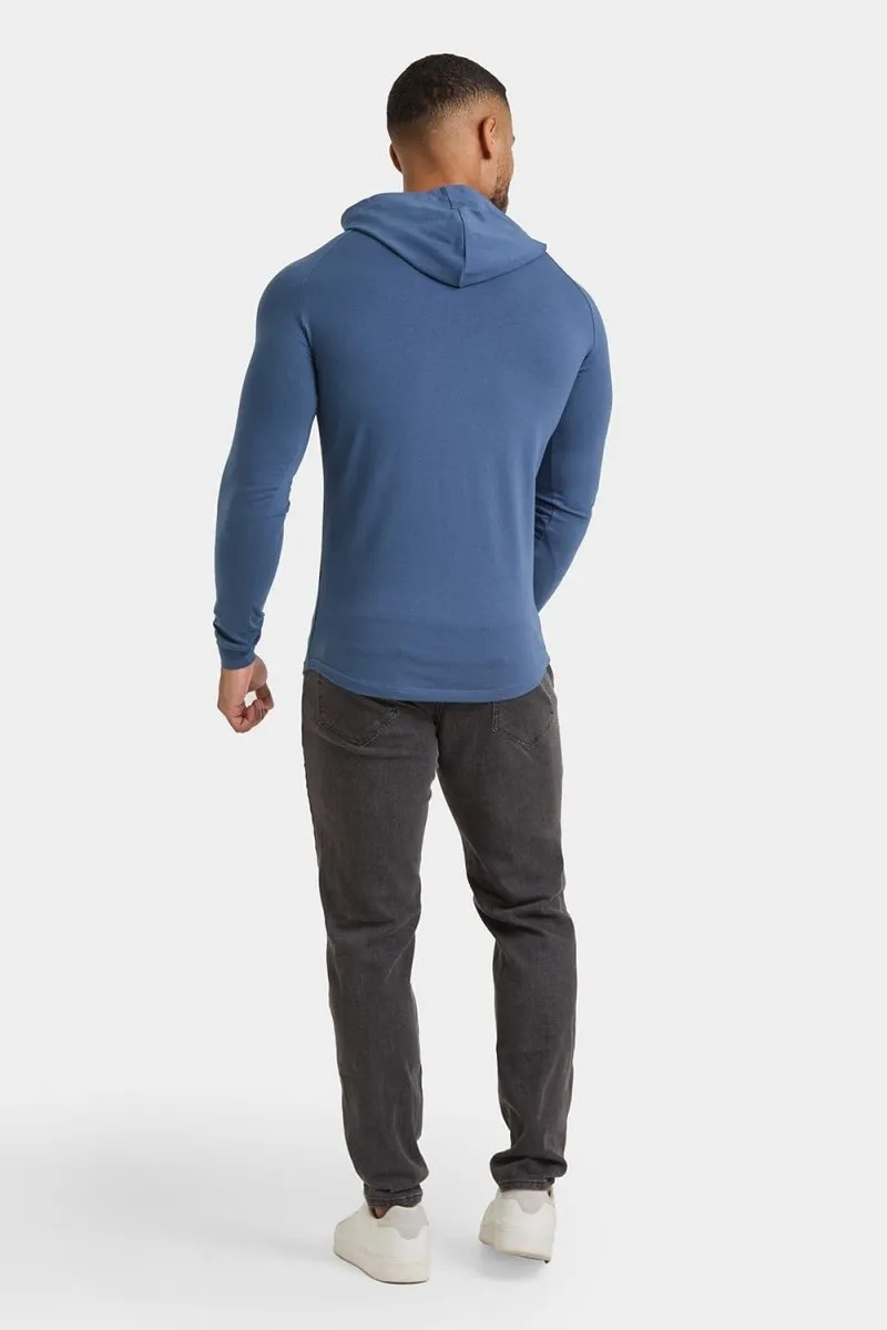 Hooded Top in Dark Teal