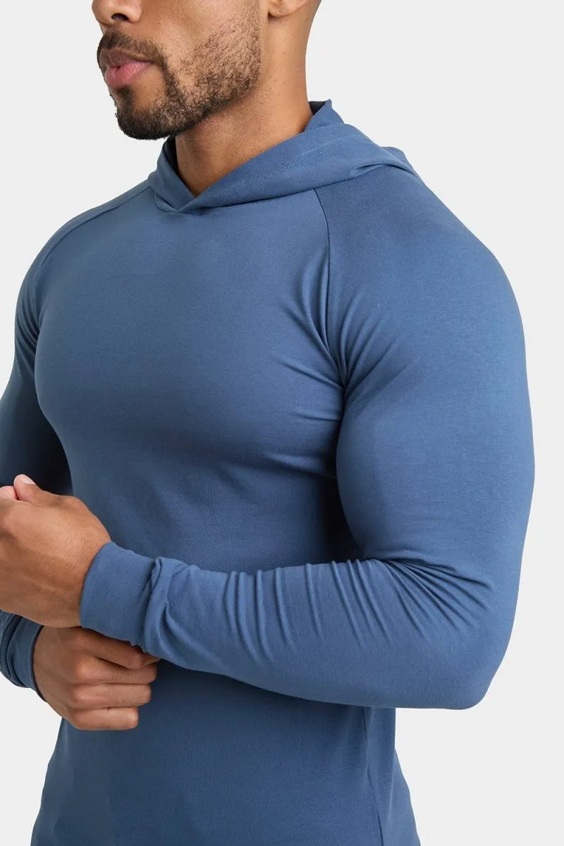 Hooded Top in Dark Teal