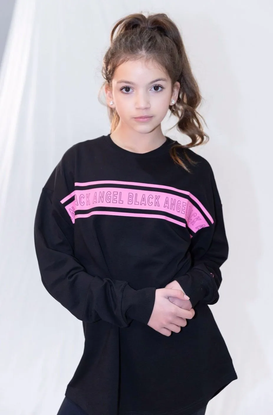 Hot Pink Oversized Long Sleeve