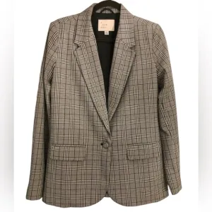 Houndstooth Blazer - size 6 - perfect condition NWOT