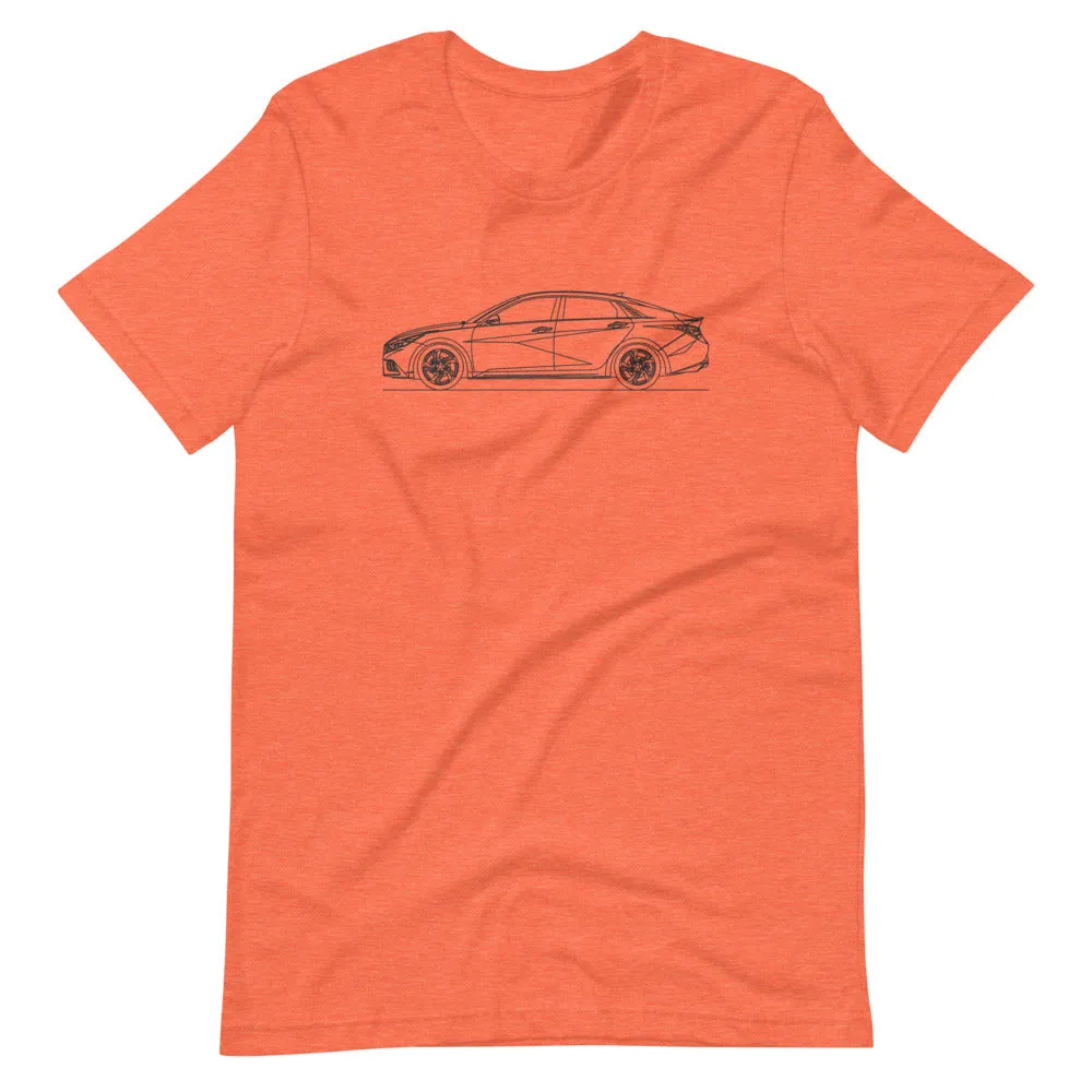 Hyundai Elantra CN7 N-Line silhouette T-shirt