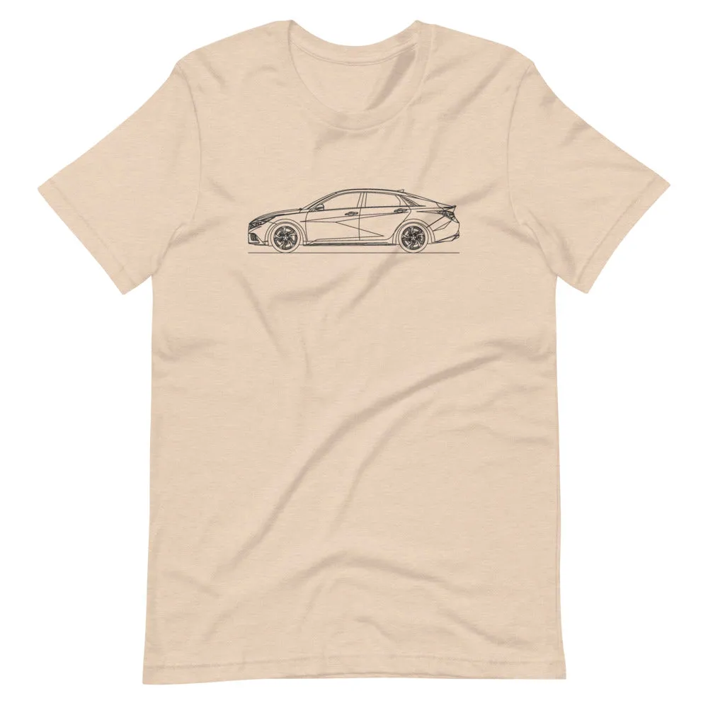 Hyundai Elantra CN7 N-Line silhouette T-shirt