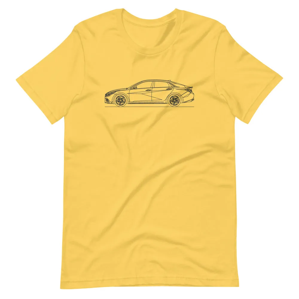 Hyundai Elantra CN7 N-Line silhouette T-shirt