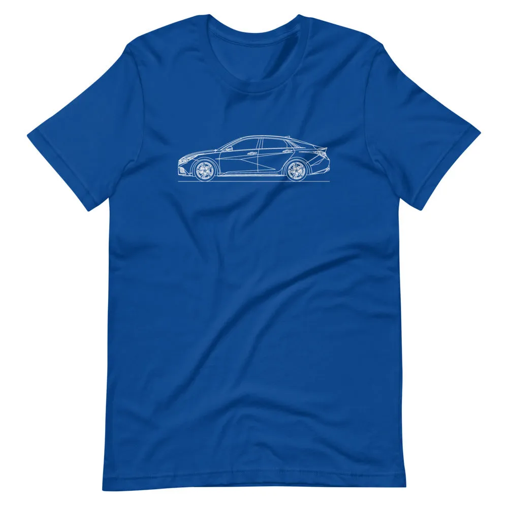 Hyundai Elantra CN7 N-Line silhouette T-shirt