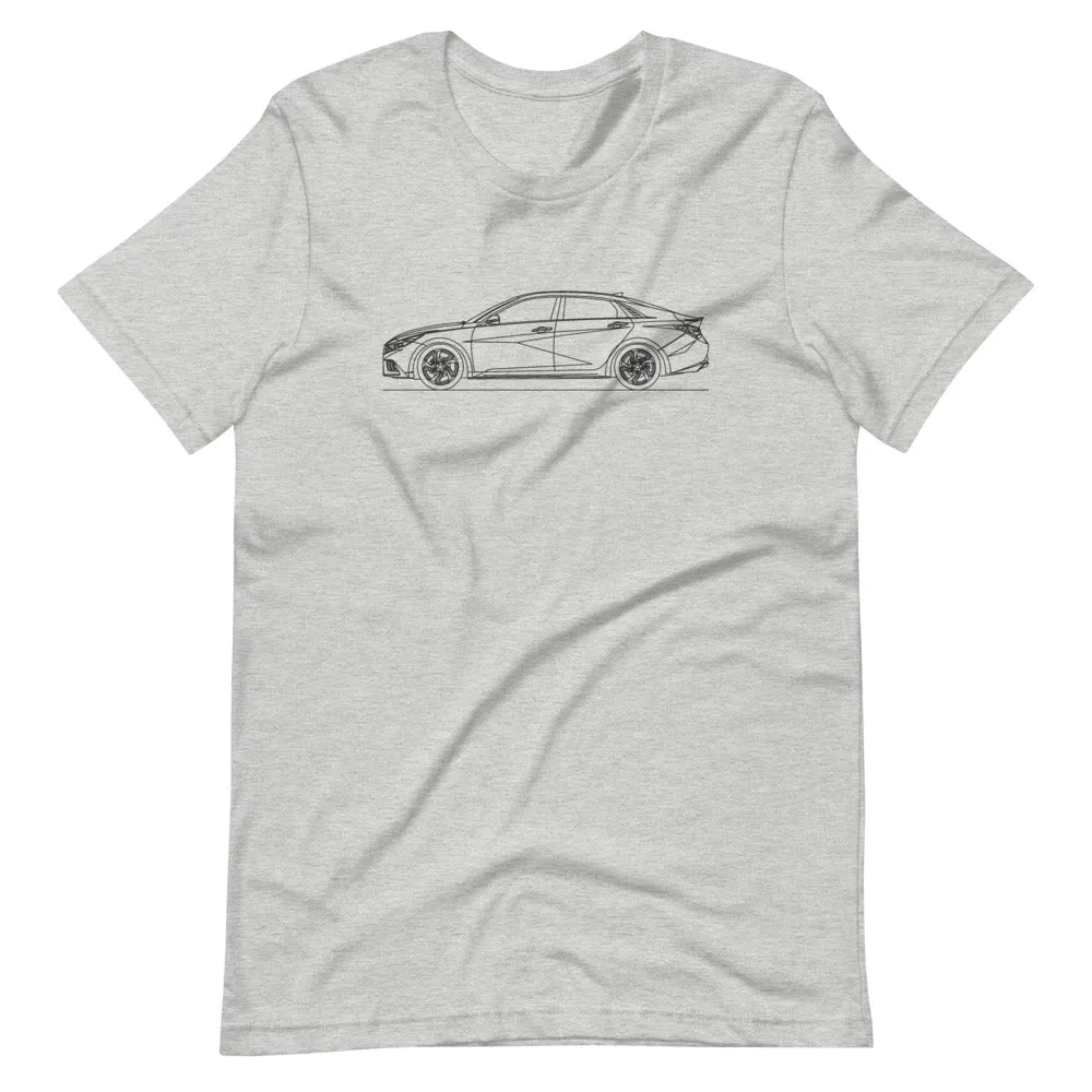 Hyundai Elantra CN7 N-Line silhouette T-shirt