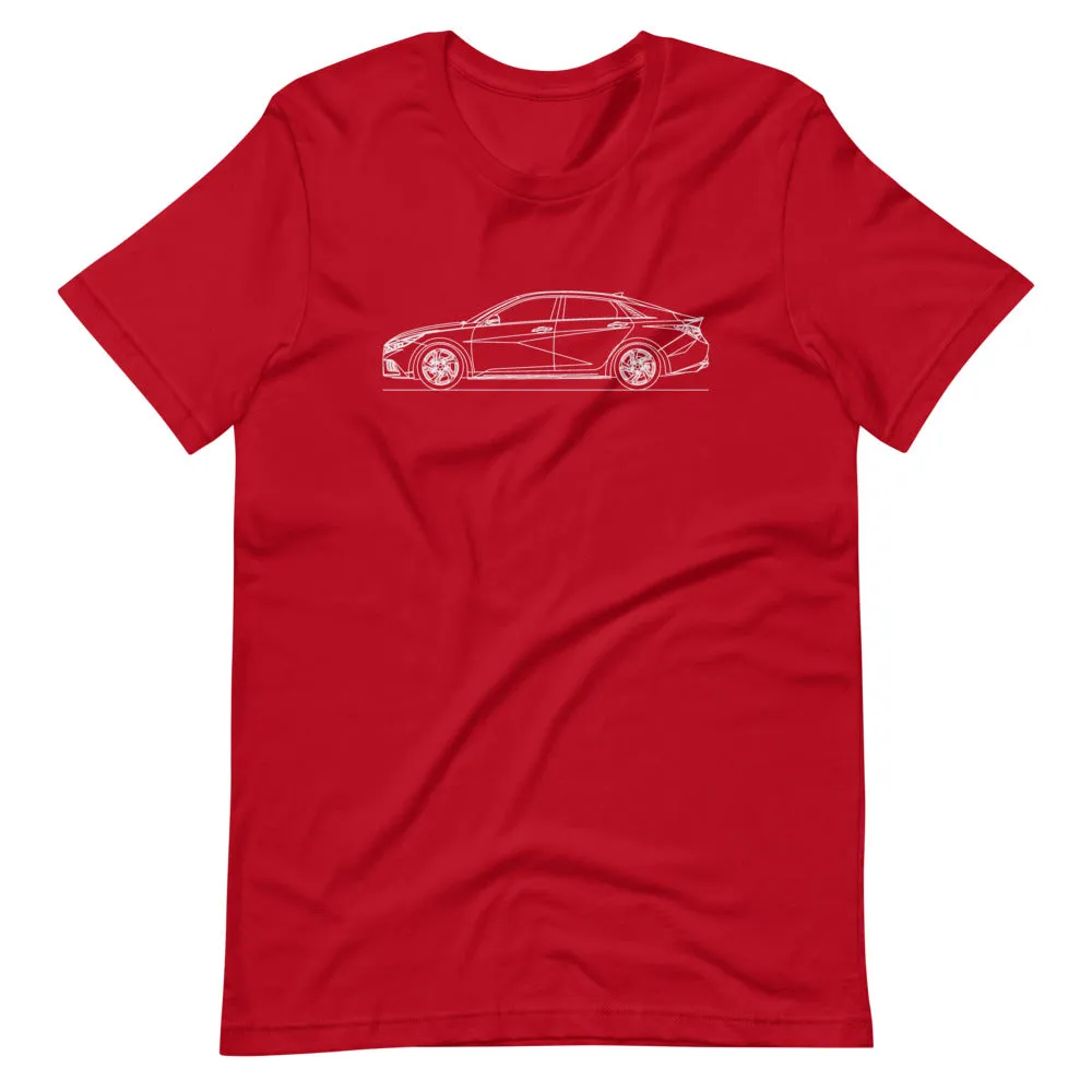 Hyundai Elantra CN7 N-Line silhouette T-shirt