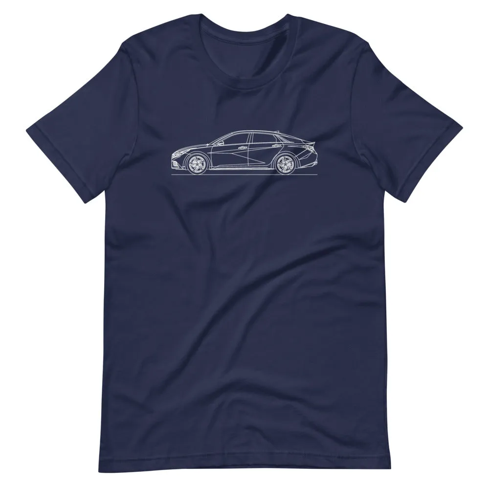 Hyundai Elantra CN7 N-Line silhouette T-shirt