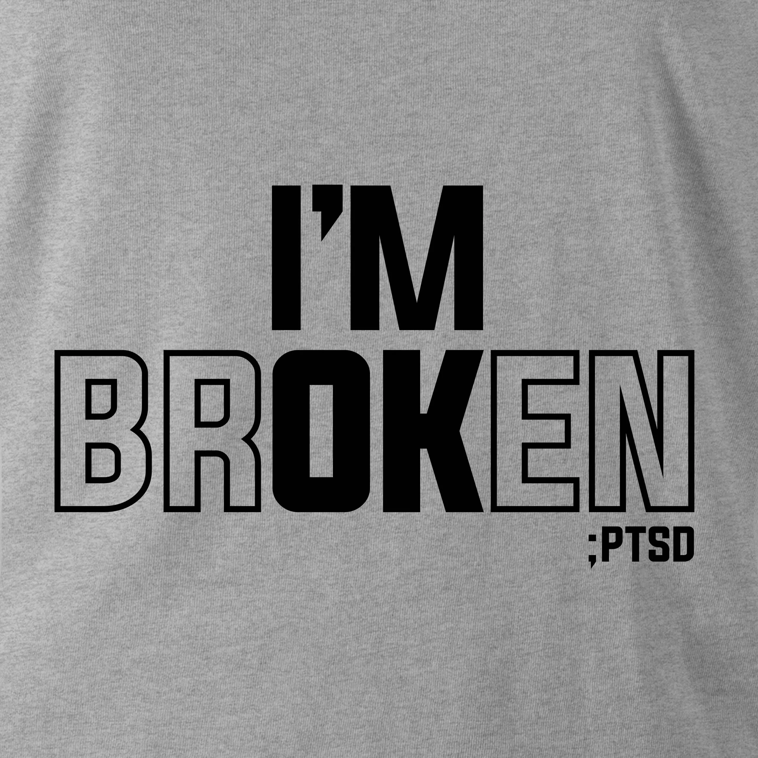 I'M BROKEN HOODIE