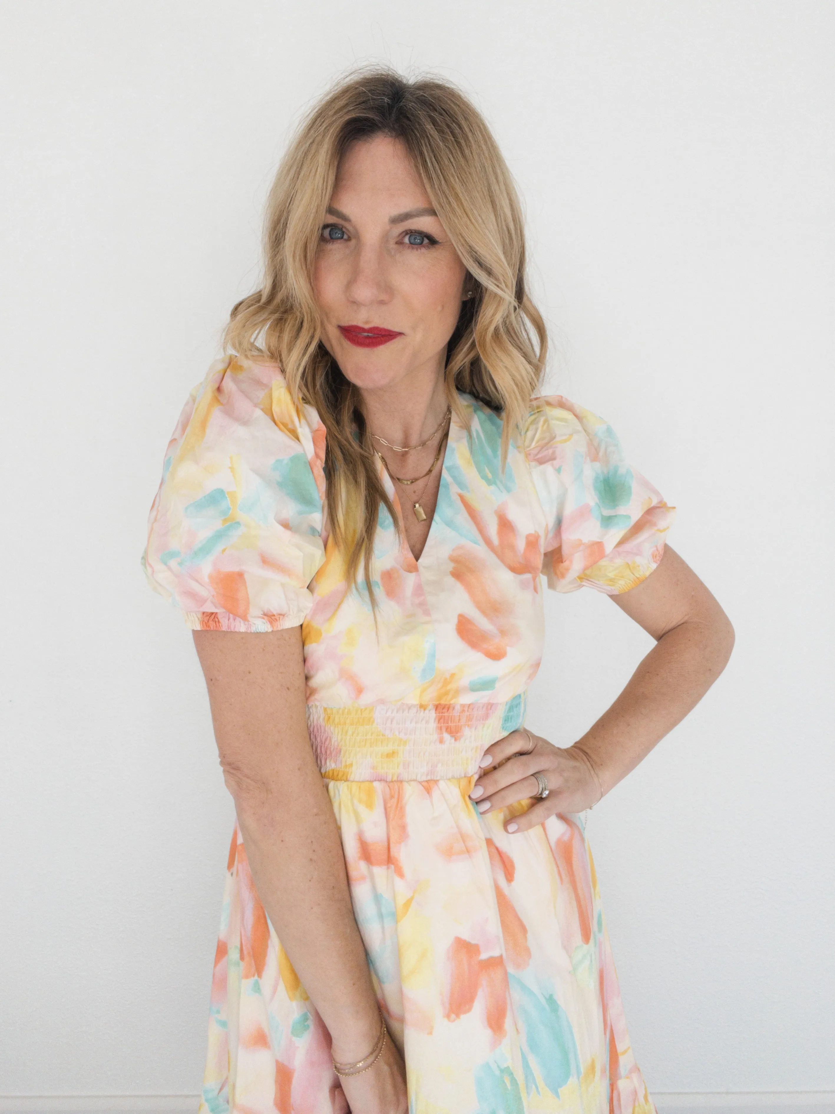 In Living Color Midi Dress