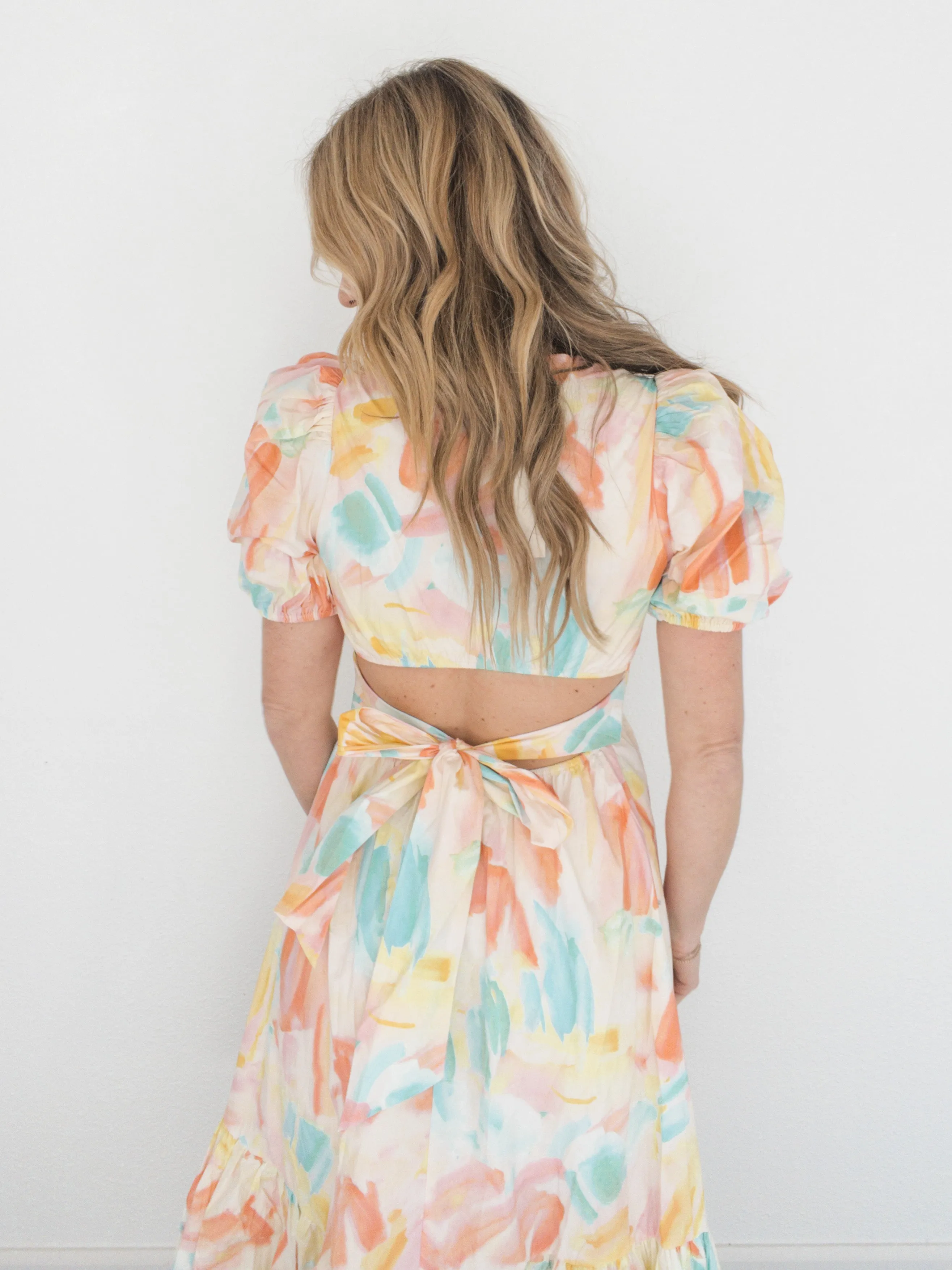 In Living Color Midi Dress