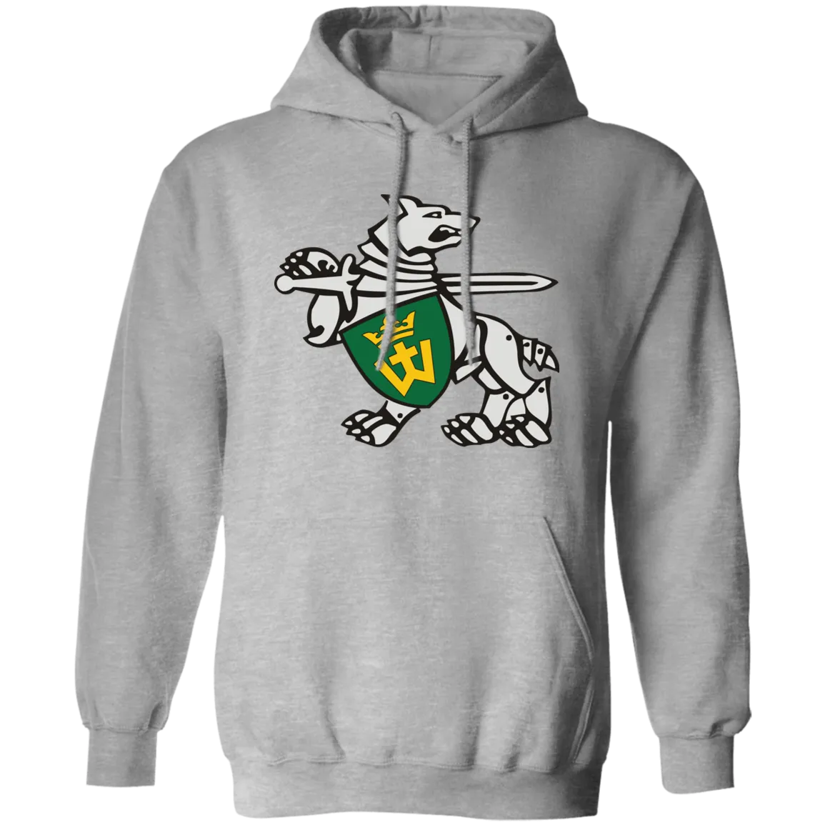 Iron Wolf Mindaugas - Men/Women Unisex Comfort Pullover Hoodie