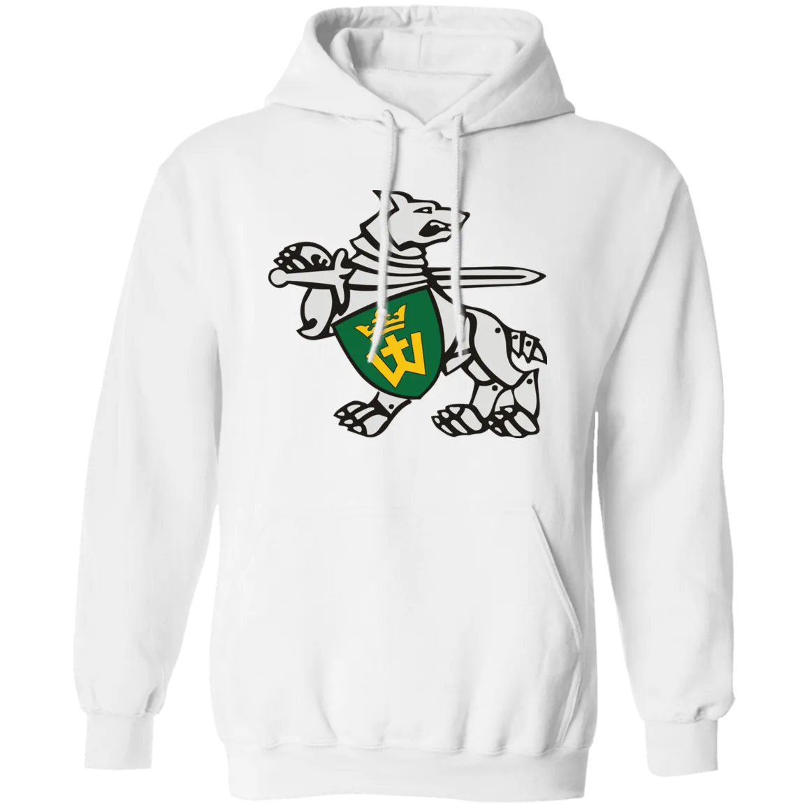 Iron Wolf Mindaugas - Men/Women Unisex Comfort Pullover Hoodie