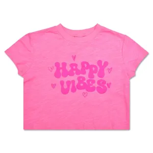 Iscream Boxy T-Shirt - Happy Vibes